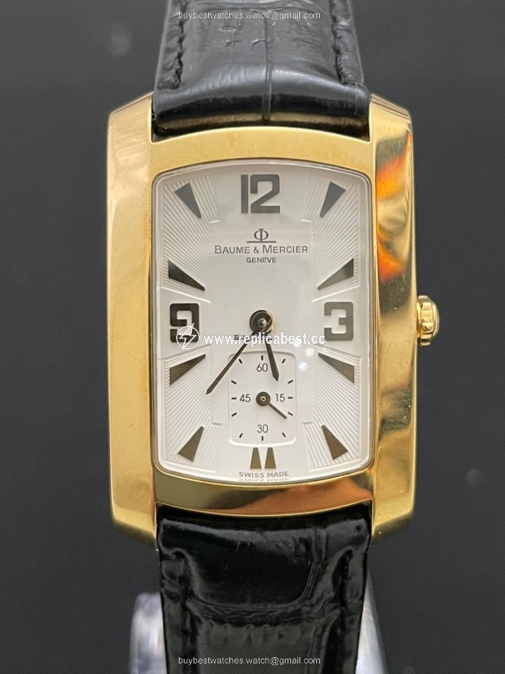 Baume & Mercier Hampton Mens watch Unisex Quartz Yellow gold MV045224