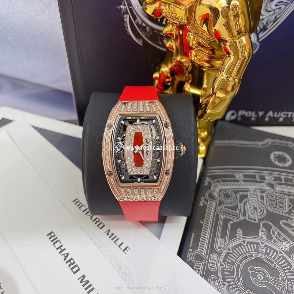 Richard Mille RM 07 Womens watch Automatic Rose gold RM07-01 Rose Gold