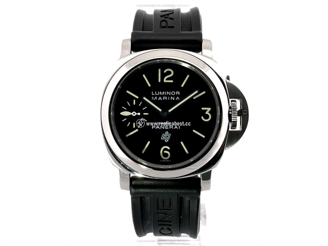 Panerai Luminor Marina Mens watch Unisex Manual winding Steel PAM01005 PAM1005