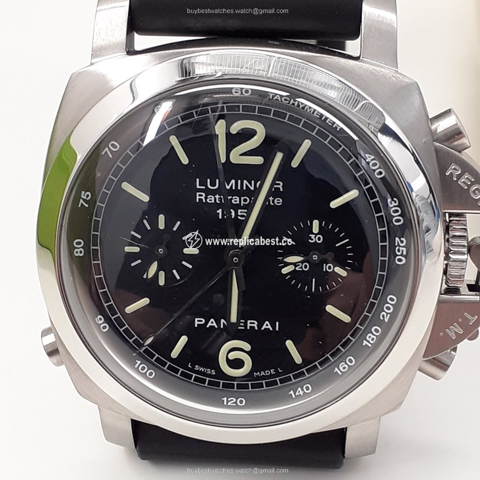 Panerai Luminor 1950 3 Days Chrono Flyback Mens watch Unisex Automatic Steel PAM00213