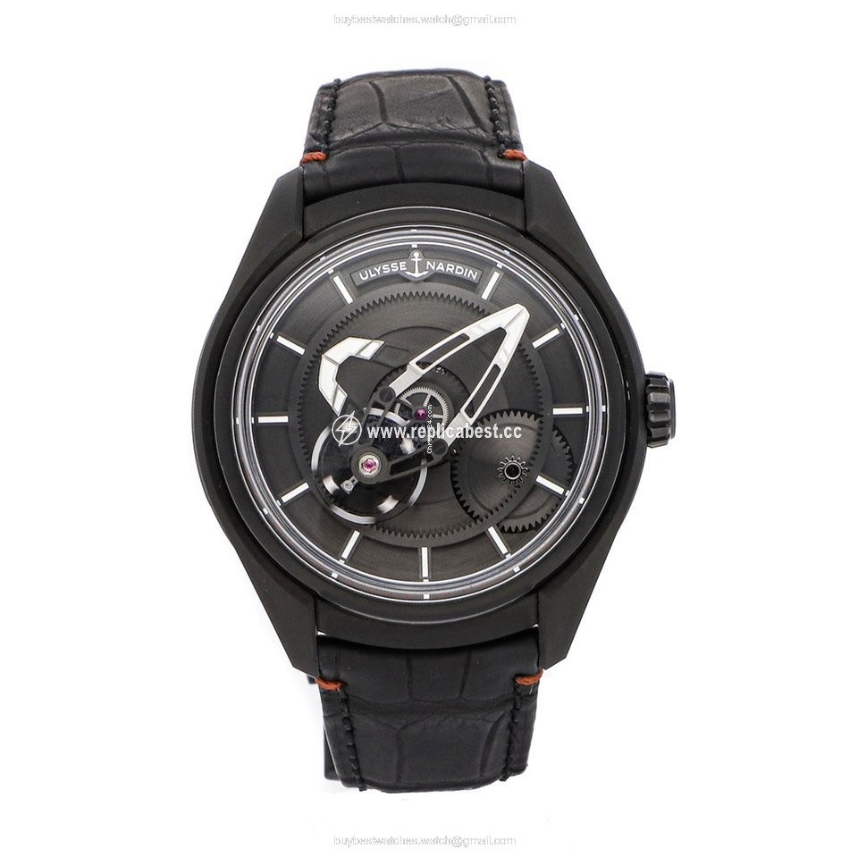 Ulysse Nardin Freak Mens watch Unisex Automatic Titanium 2303-270 BLACK
