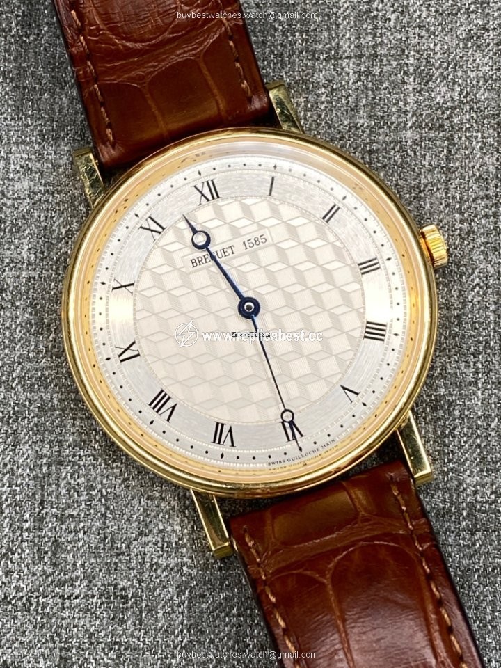 Breguet Classique Mens watch Unisex Manual winding Yellow gold 5967ba 11 9w6