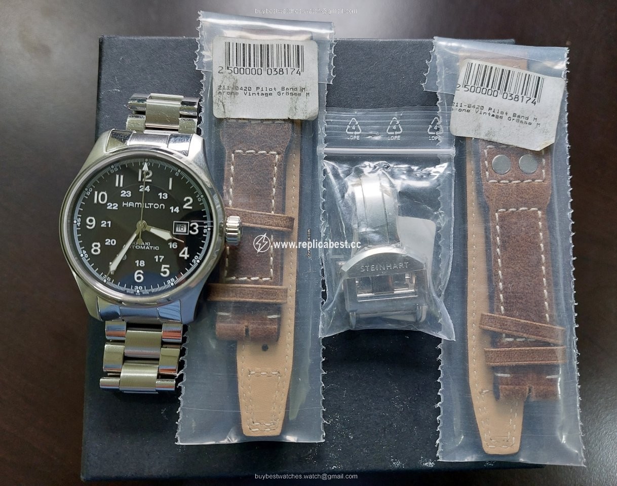 Hamilton Khaki Field Mens watch Unisex Automatic Steel H70625133