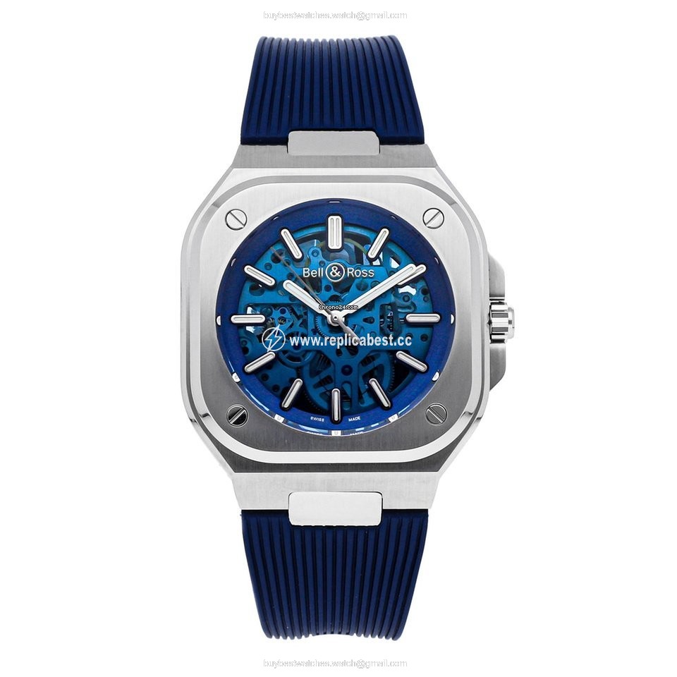 Bell & Ross BR 05 Mens watch Unisex Automatic Steel BR05A-BLU-SKST SRB
