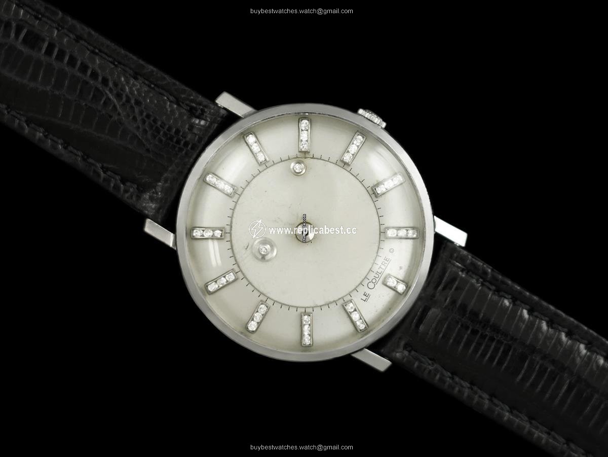 Jaeger-LeCoultre Mens watch Unisex Manual winding White gold 8237