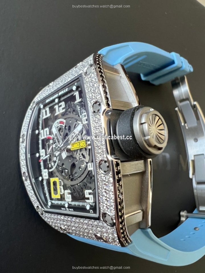 Richard Mille RM 030 Mens watch Unisex Automatic White gold RM30 WG