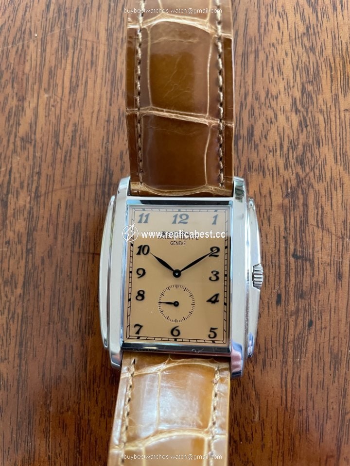 Patek Philippe Gondolo Mens watch Unisex Manual winding White gold 5124G-001
