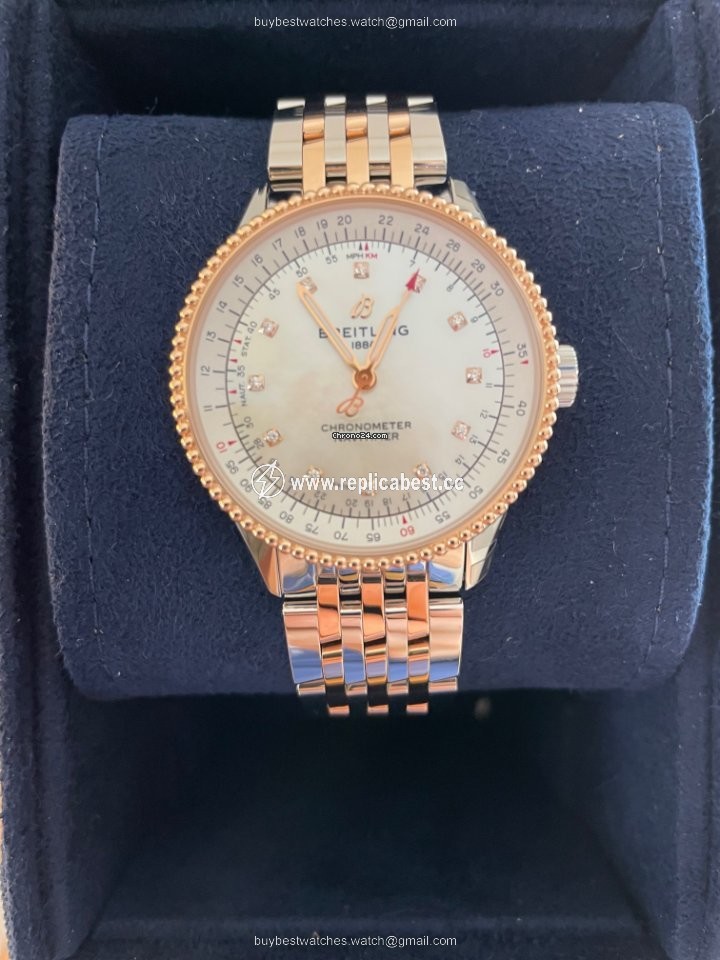 Breitling Navitimer Womens watch Automatic Gold Steel U17395211A1U1