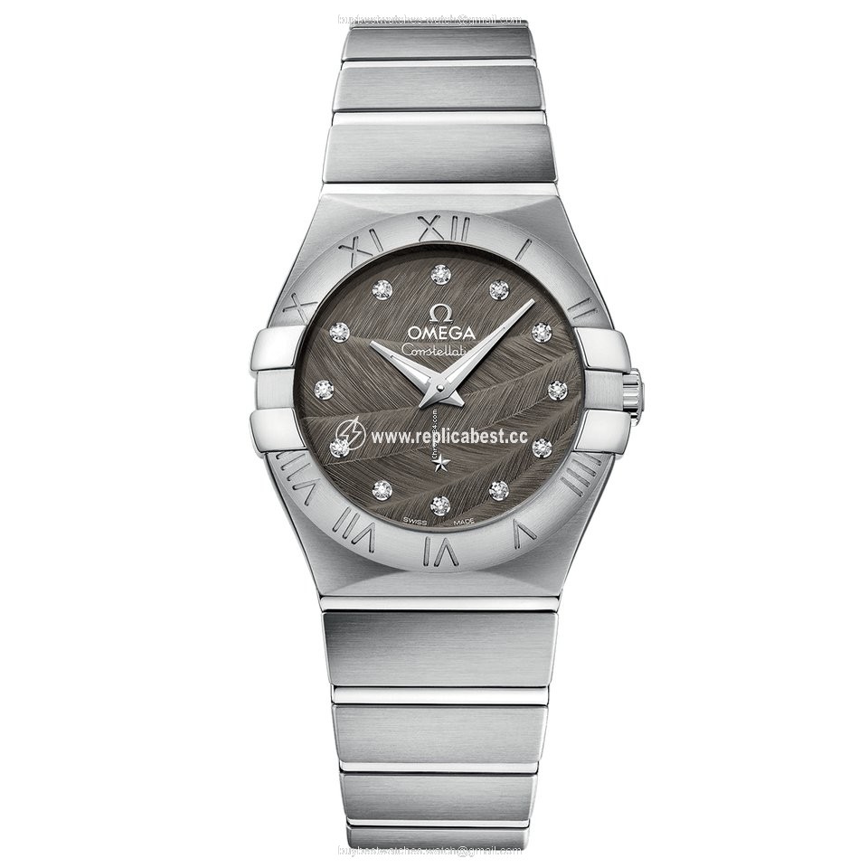 Omega Constellation Quartz Womens watch Quartz Steel 123.10.27.60.56.001
