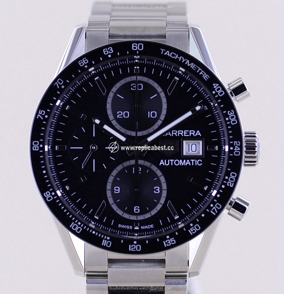 TAG Heuer Carrera Calibre 16 Mens watch Unisex Automatic Steel CV201AJ