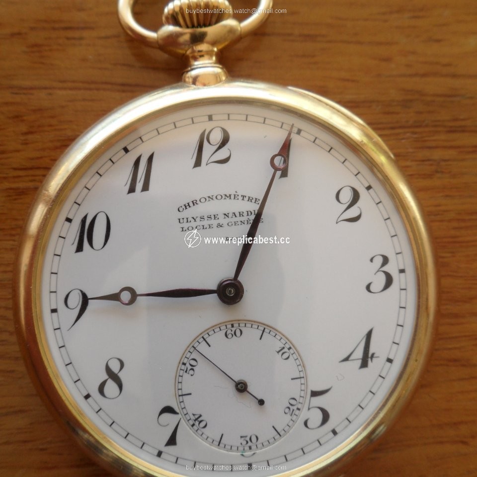 Ulysse Nardin Mens watch Unisex Manual winding Yellow gold 356077