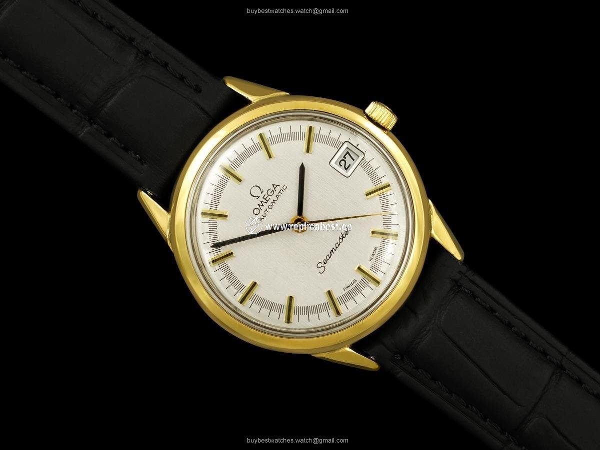 Omega Seamaster Mens watch Unisex Automatic Gold Steel 8205