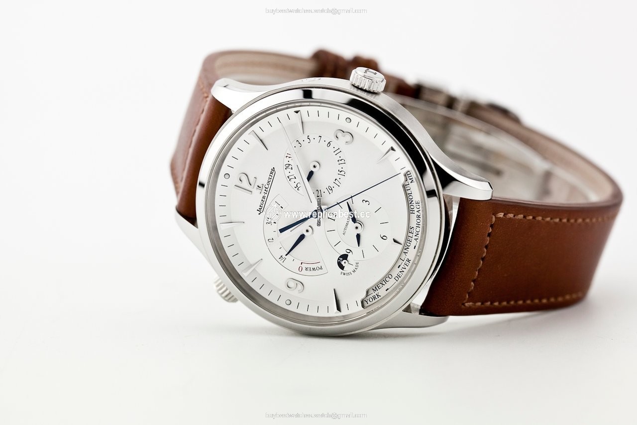 Jaeger-LeCoultre Master Geographic Mens watch Unisex Automatic Steel 4128420