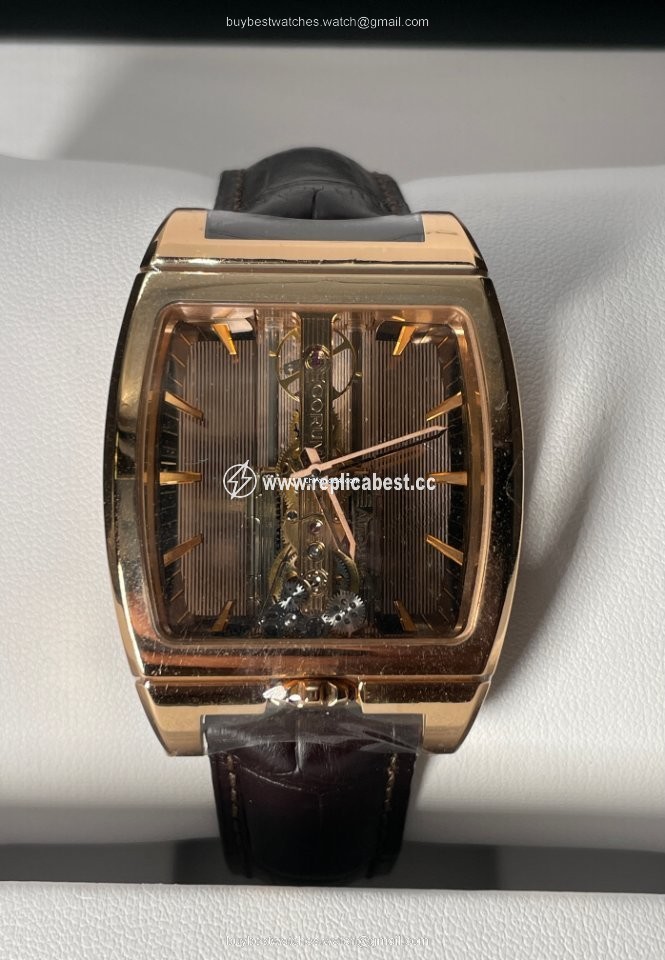 Corum Golden Bridge Mens watch Unisex Automatic Rose gold 313.165.55 0002 GL10R