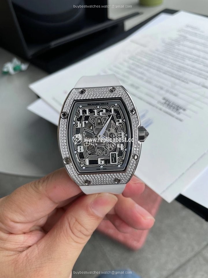 Richard Mille RM 67 Mens watch Unisex Automatic White gold Richard Mille Extra Flat RM67-01