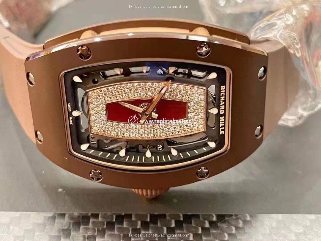 Richard Mille RM 07 Womens watch Automatic Rose gold Richard Mille Rm 07-01 Rose Gold