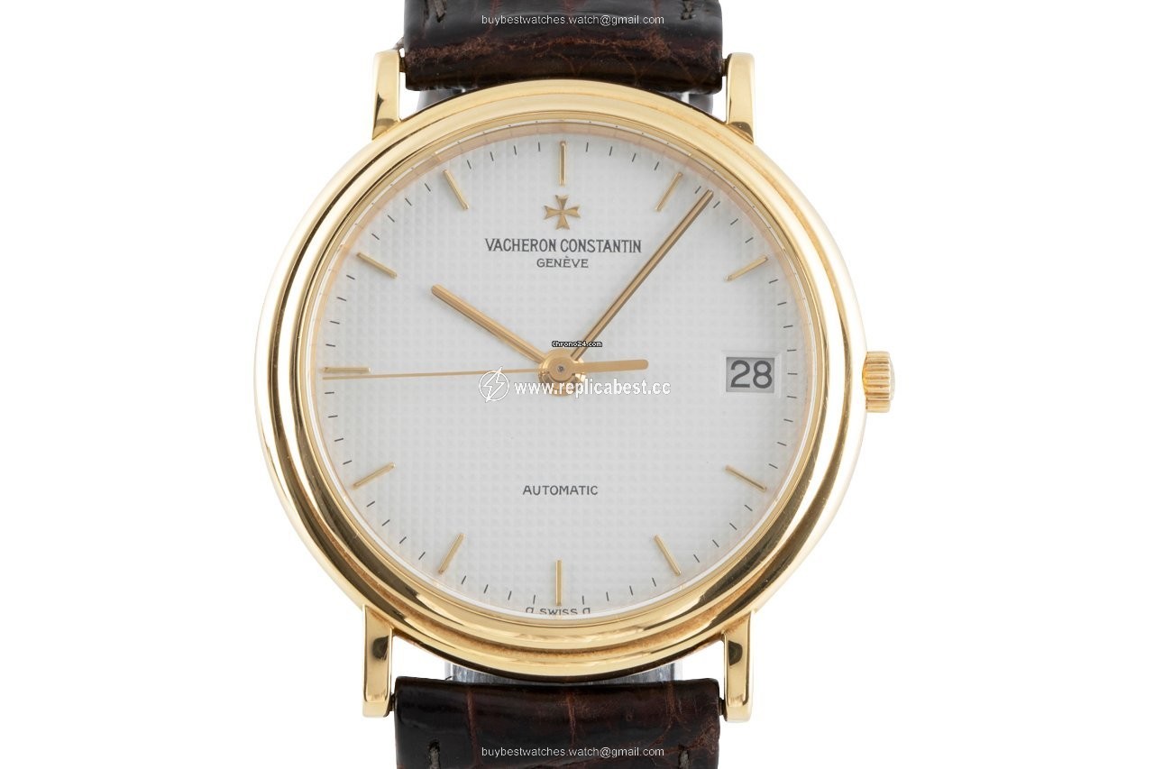 Vacheron Constantin Patrimony Mens watch Unisex Automatic Yellow gold 46014 47014