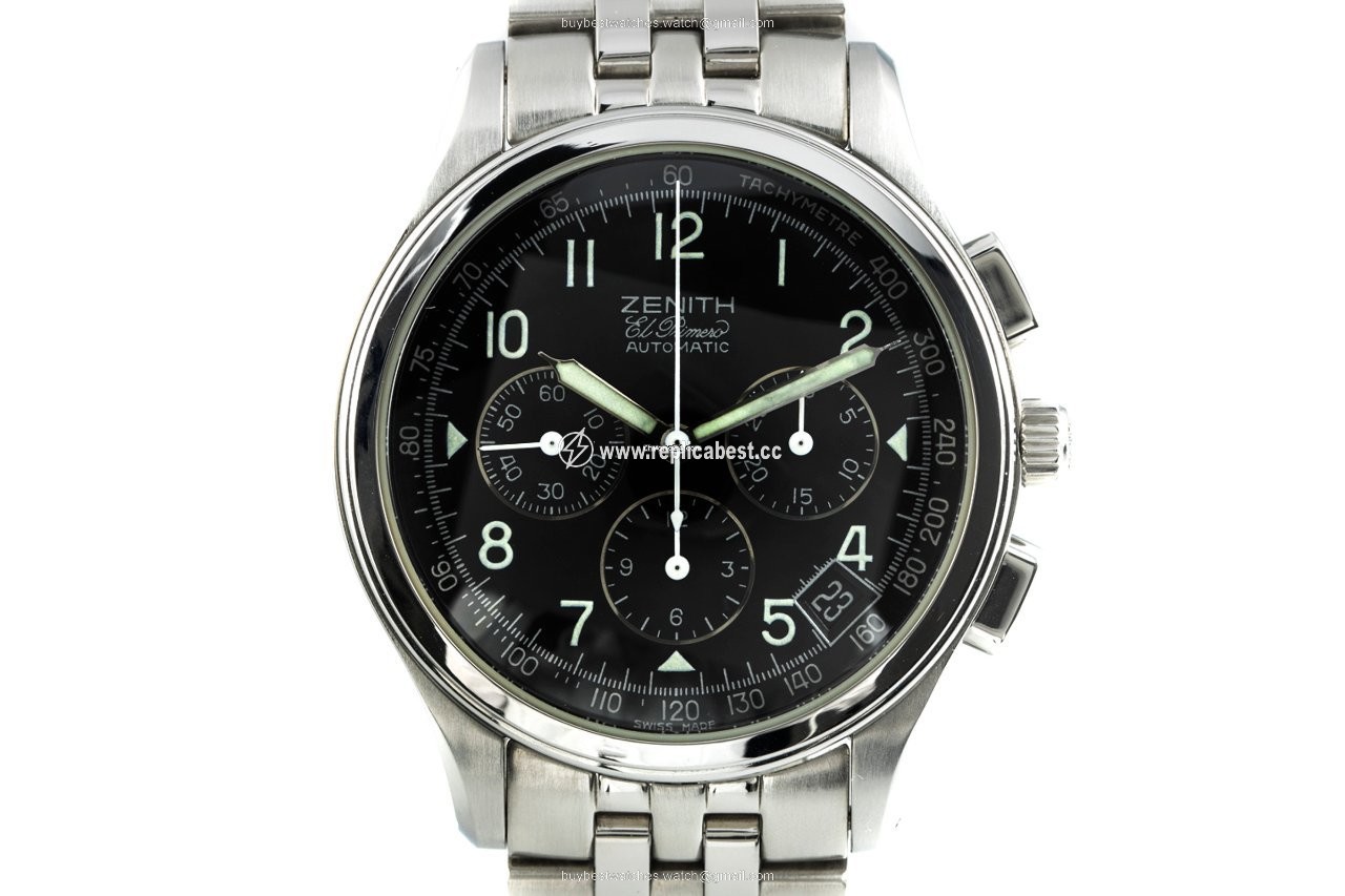 Zenith El Primero Chronograph Mens watch Unisex Automatic Steel 02.0500.400
