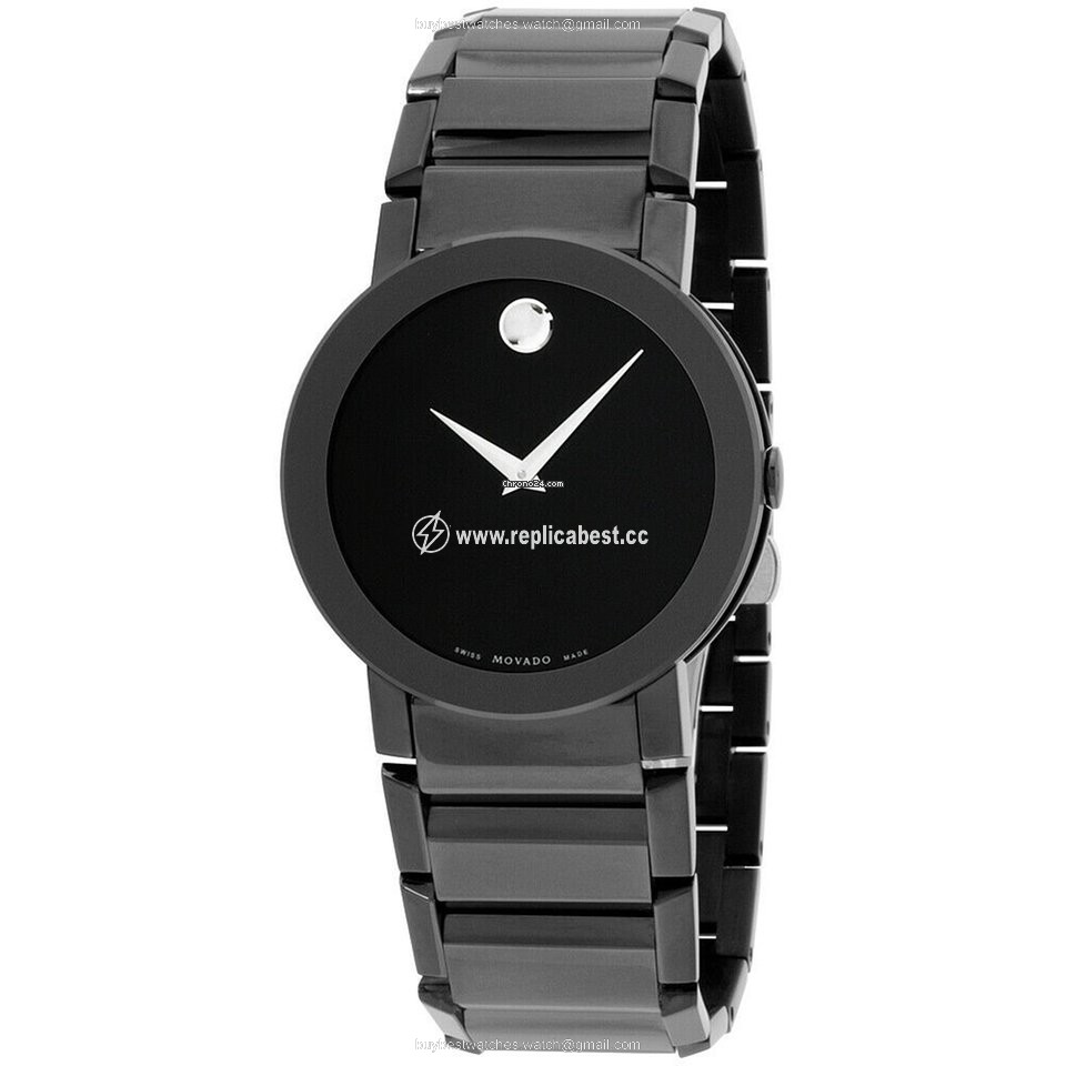 Movado Sapphire Mens watch Unisex Quartz Steel 0606307-SD