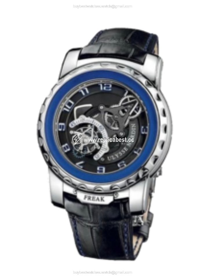 Ulysse Nardin Freak Mens watch Unisex Manual winding White gold 2080-115 02