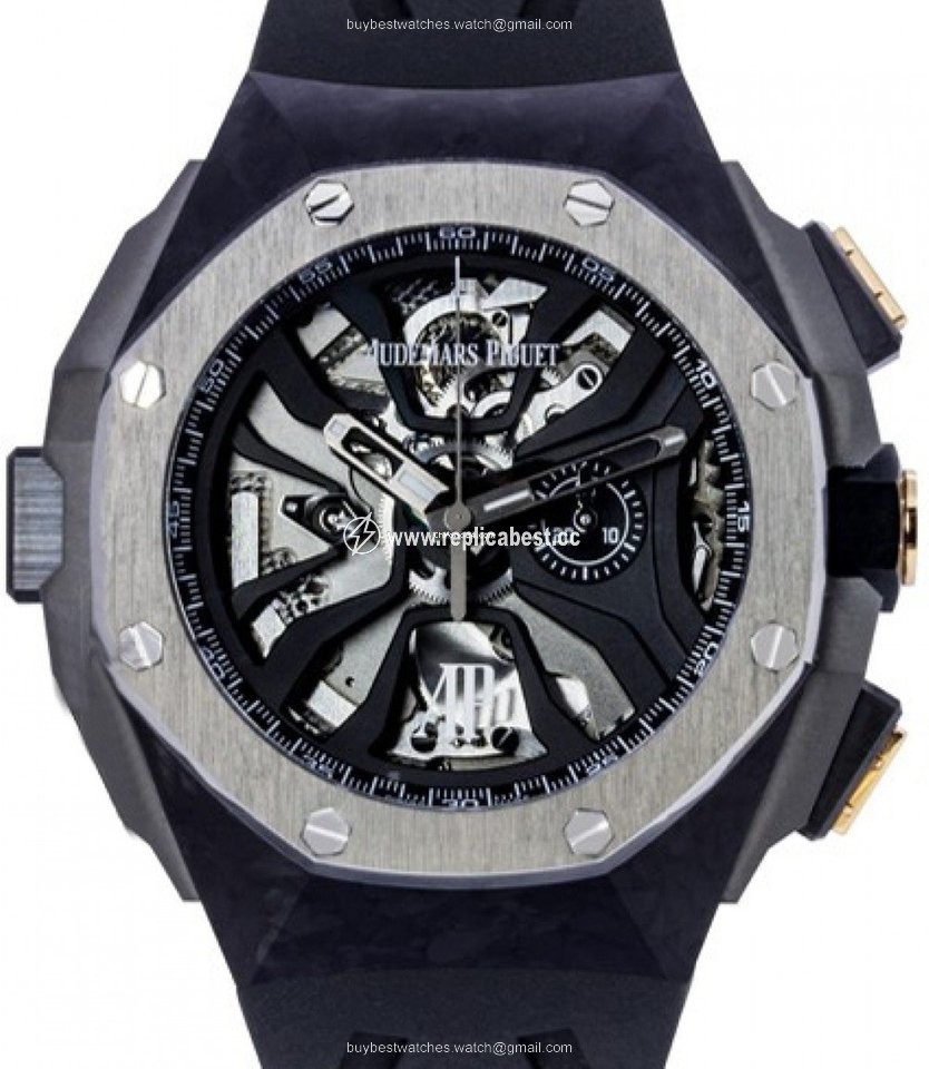Audemars Piguet Royal Oak Concept Mens watch Unisex Manual winding Carbon 26221FT.OO.D002CA.01