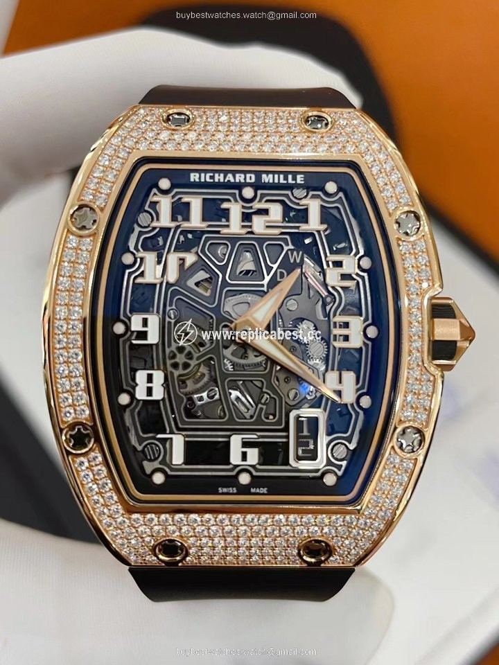 Richard Mille RM 67 Mens watch Unisex Automatic Rose gold Richard Mille Extra Flat RM67-01 RG