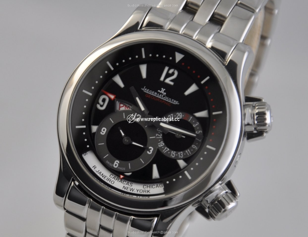 Jaeger-LeCoultre Mens watch Unisex Automatic Steel 146.8.83