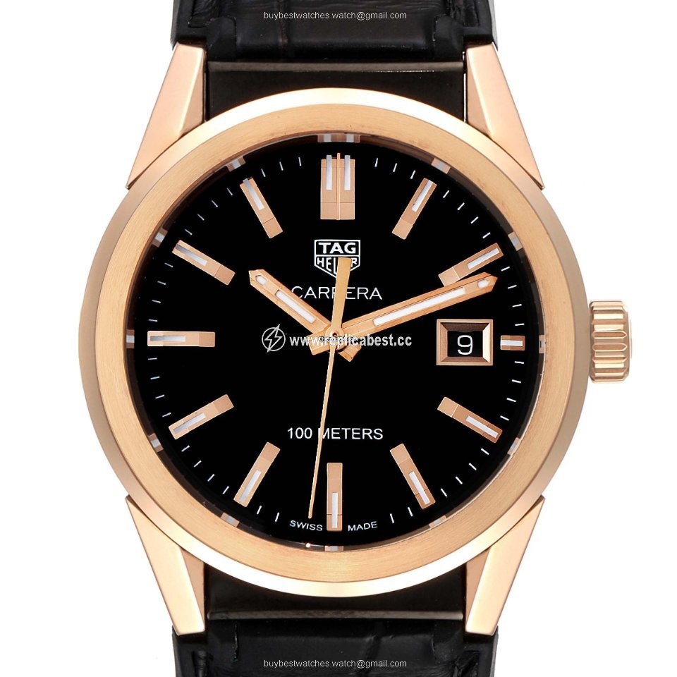 TAG Heuer Carrera Lady Womens watch Quartz Gold Steel WBG1351.FC6418