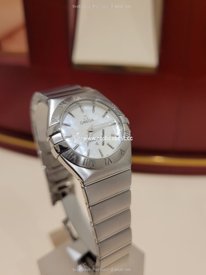 Omega Constellation Quartz Womens watch Quartz Steel 123.10.27.60.05.001