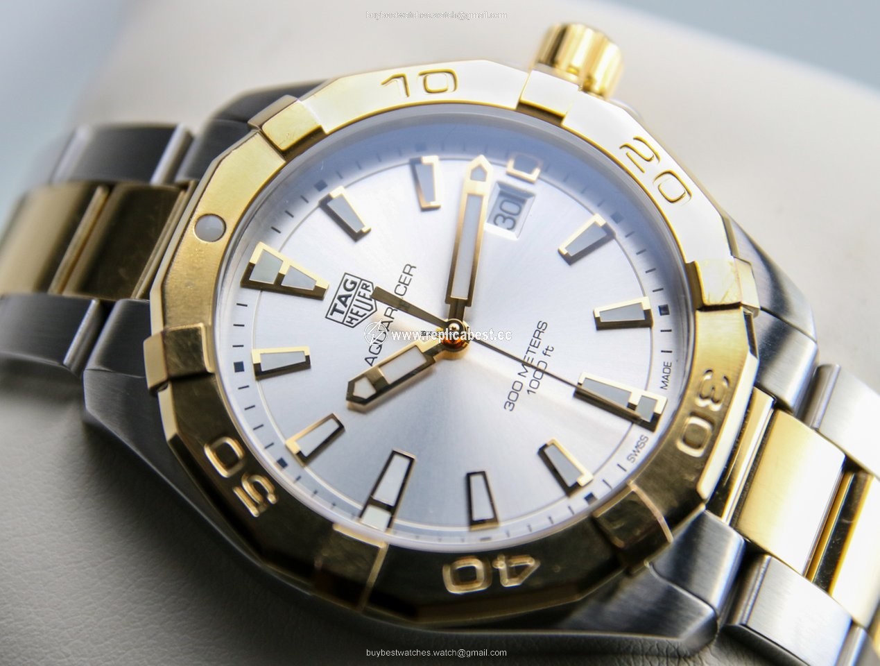 TAG Heuer Mens watch Unisex Quartz Gold Steel WBD1120.BB0930