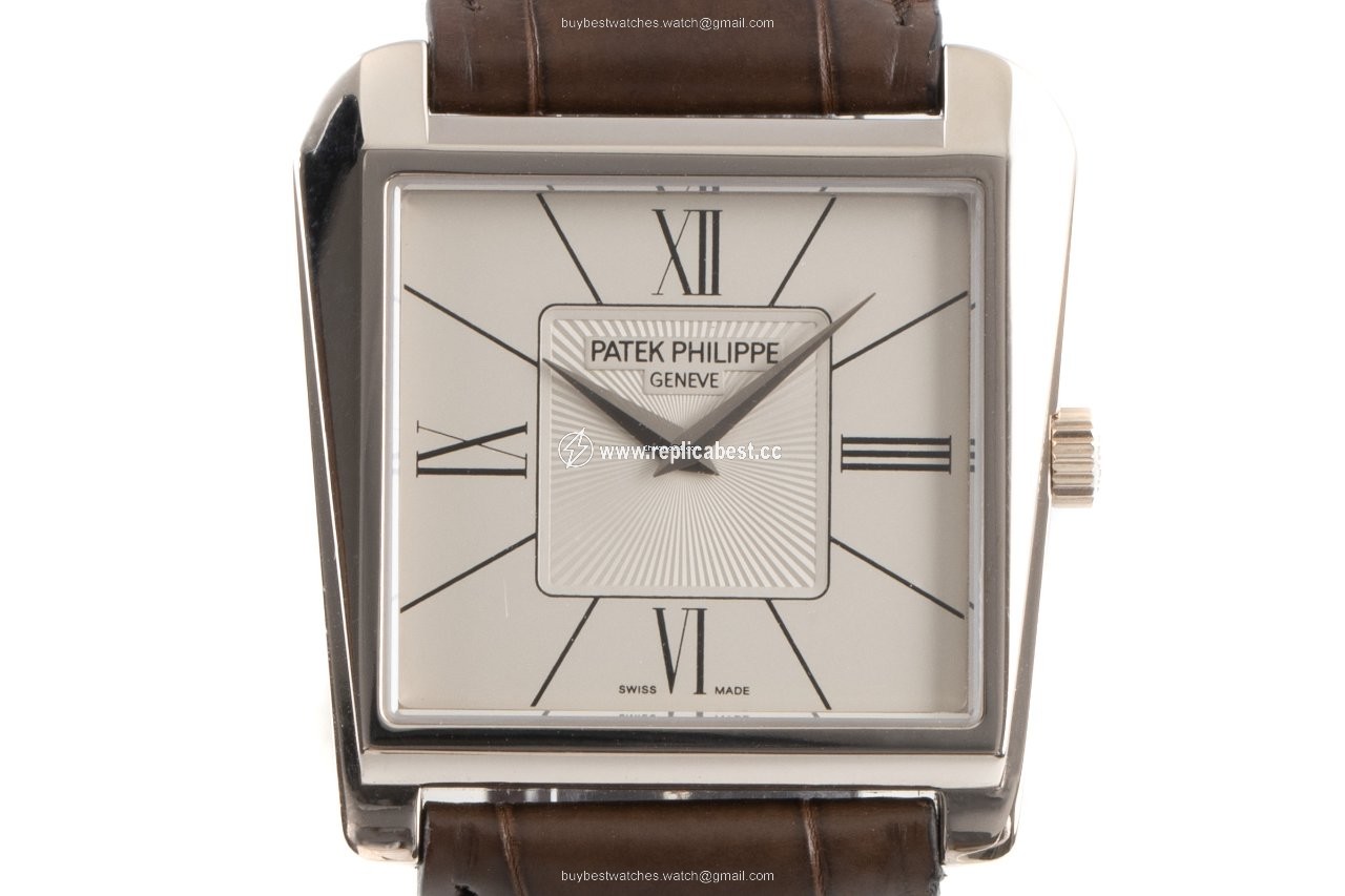 Patek Philippe Gondolo Mens watch Unisex Manual winding White gold 5489G-001