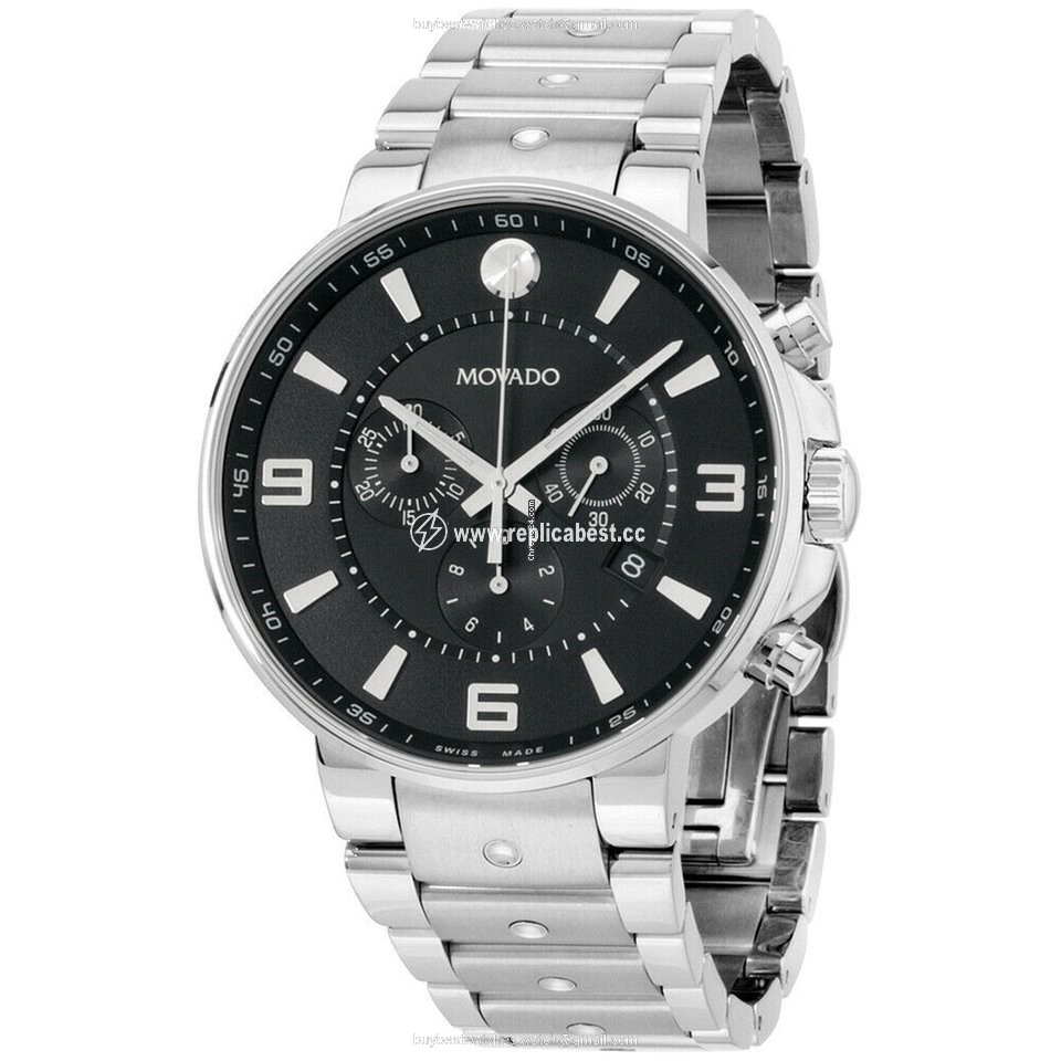 Movado SE Pilot Quartz Steel 0606759-SDB