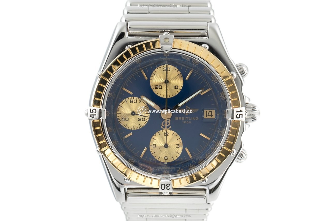 Breitling Chronomat Mens watch Unisex Automatic Gold Steel D13047
