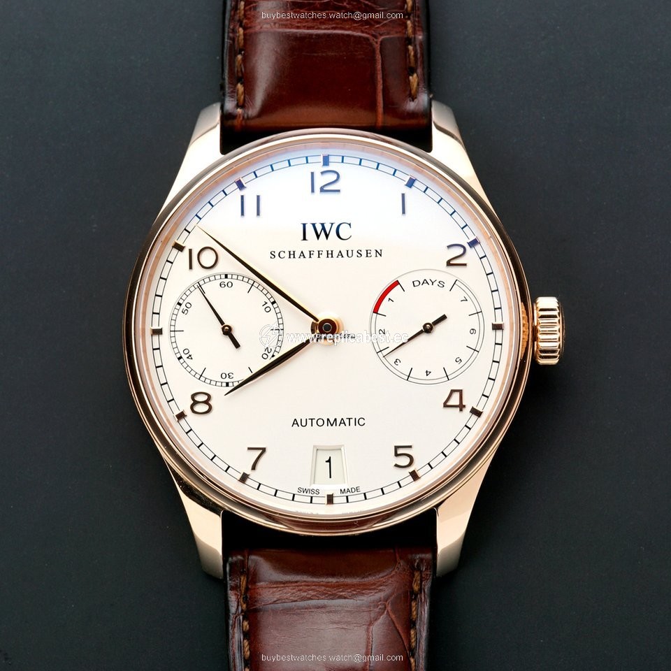 IWC Portuguese Automatic Mens watch Unisex Automatic Rose gold IW500101