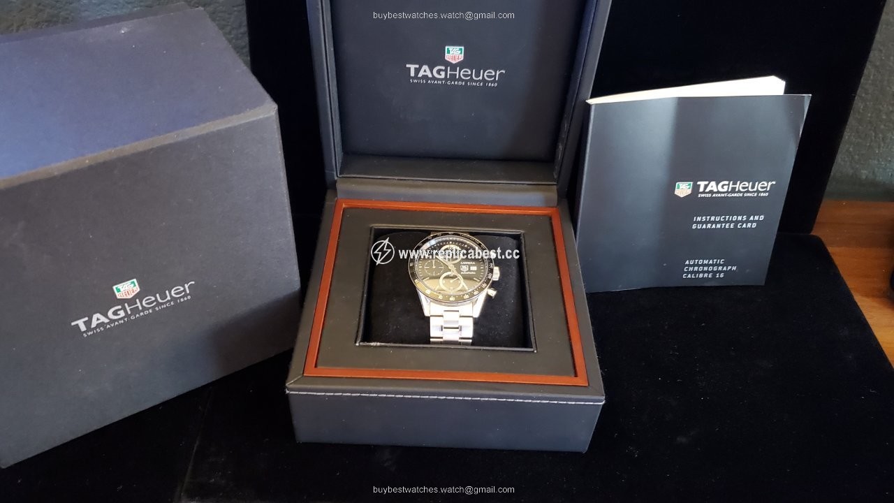 TAG Heuer Carrera Calibre 16 Mens watch Unisex Automatic Steel CV2010-3