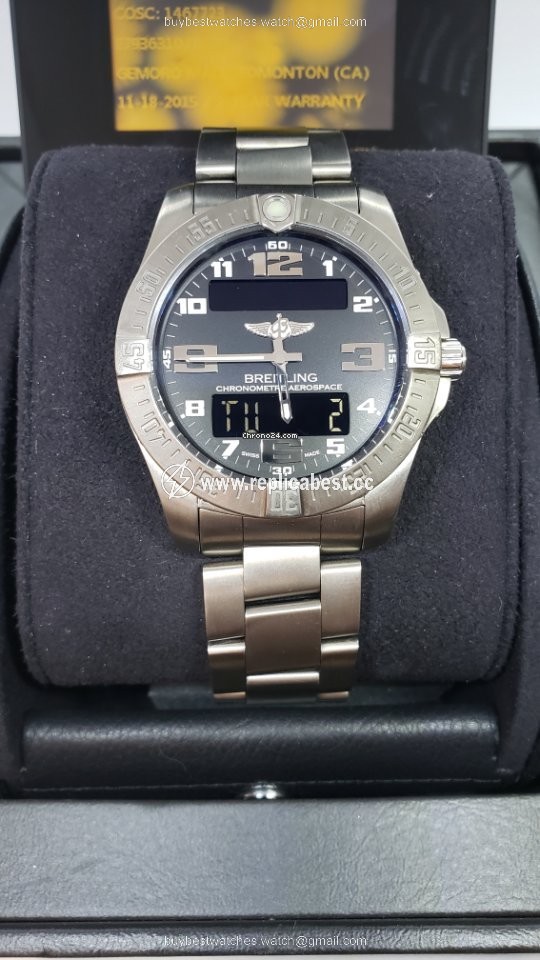 Breitling Aerospace EVO Mens watch Unisex Quartz Titanium E7936310