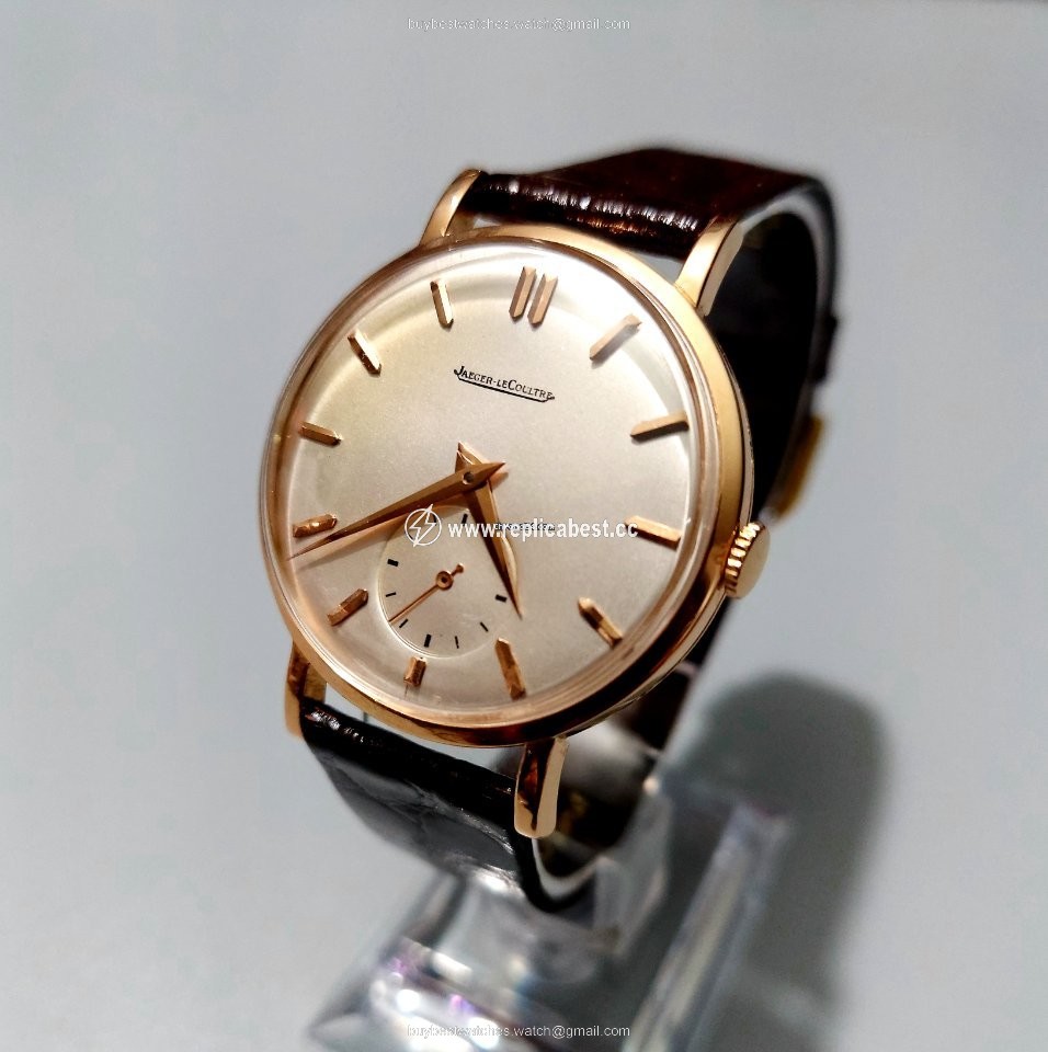 Jaeger-LeCoultre Mens watch Unisex Manual winding Rose gold 2903-53