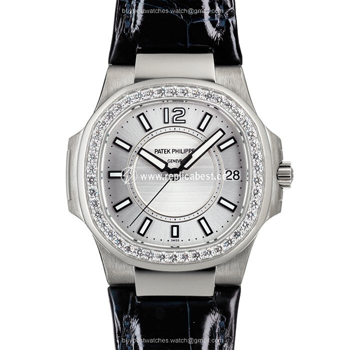 Patek Philippe Nautilus Quartz White gold 7010G-001