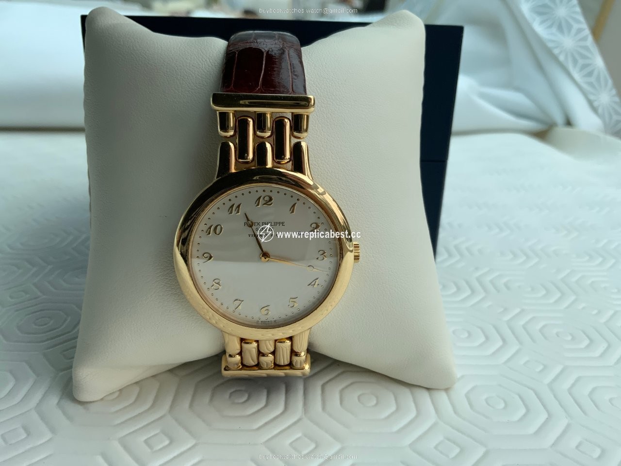 Patek Philippe Calatrava Mens watch Unisex Manual winding Yellow gold 3915J Case no. 2.923.211