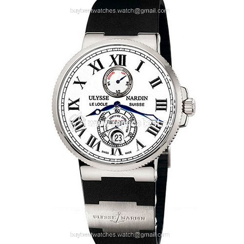 Ulysse Nardin Marine Chronometer 43mm Mens watch Unisex Automatic Steel 263-67-3 40