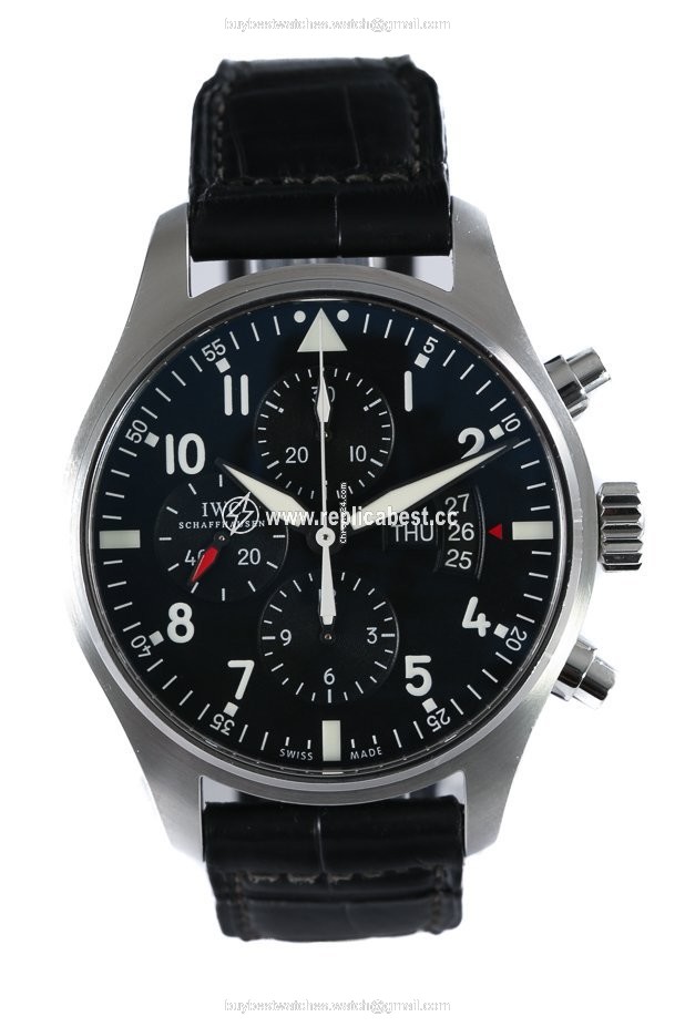 IWC Pilot Chronograph Mens watch Unisex Automatic Steel IW3777-01