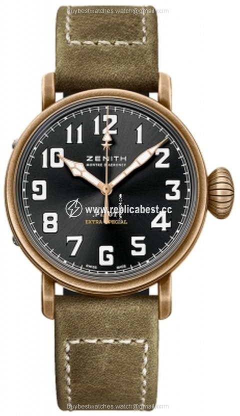 Zenith Pilot Mens watch Unisex Automatic Bronze 29.1940.679 21.C800