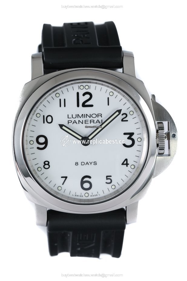 Panerai Luminor Base 8 Days Mens watch Unisex Manual winding Steel PAM 00561