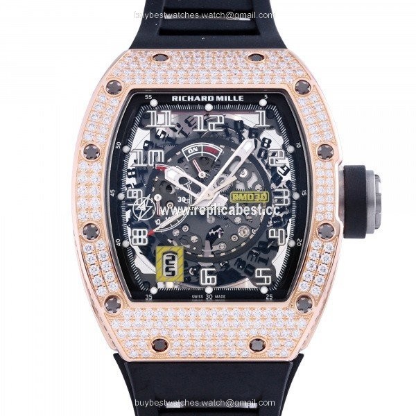 Richard Mille RM 030 Automatic Red gold RM030RG