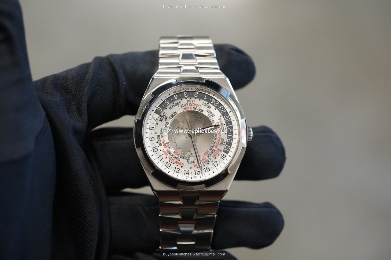 Vacheron Constantin Overseas World Time Mens watch Unisex Automatic Steel 7700V-110A-B129