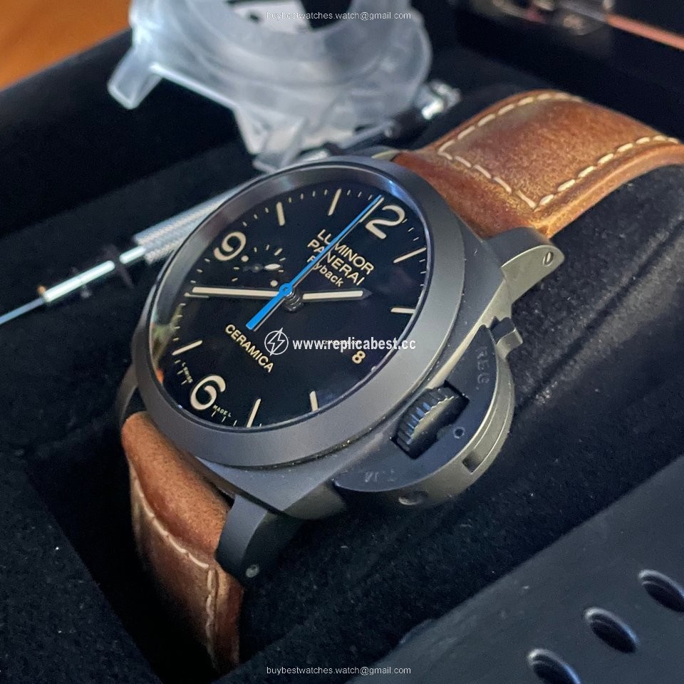 Panerai Luminor 1950 3 Days Chrono Flyback Mens watch Unisex Automatic Ceramic PAM 00580