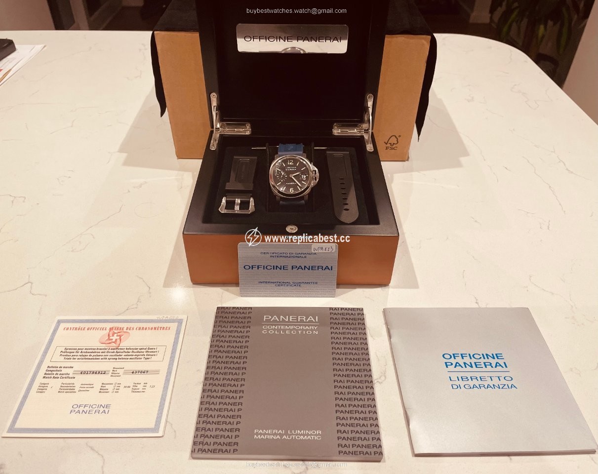 Panerai Mens watch Unisex Automatic Steel OP6625