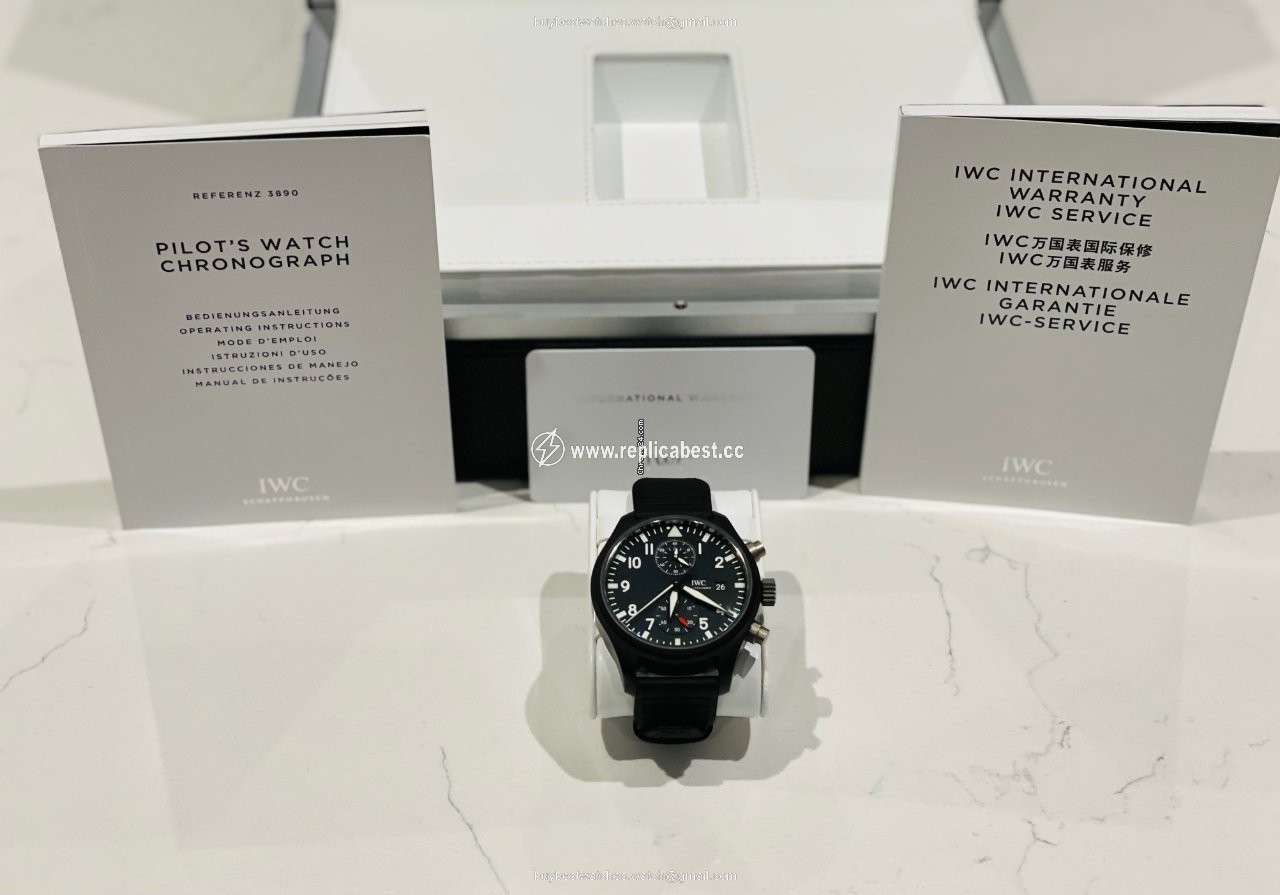 IWC Pilot Chronograph Top Gun Mens watch Unisex Automatic Ceramic IW389001