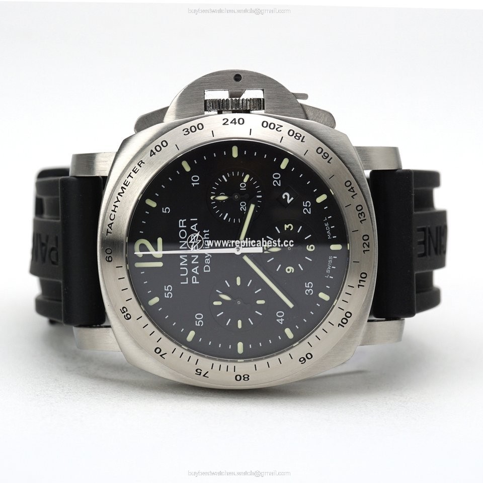 Panerai Luminor Chrono Mens watch Unisex Automatic Steel PAM 00196
