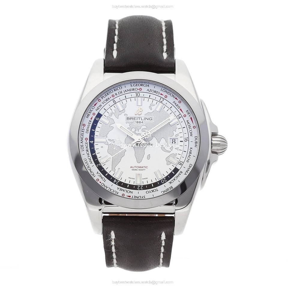 Breitling Galactic Unitime Mens watch Unisex Automatic Steel WB3510U0 A777